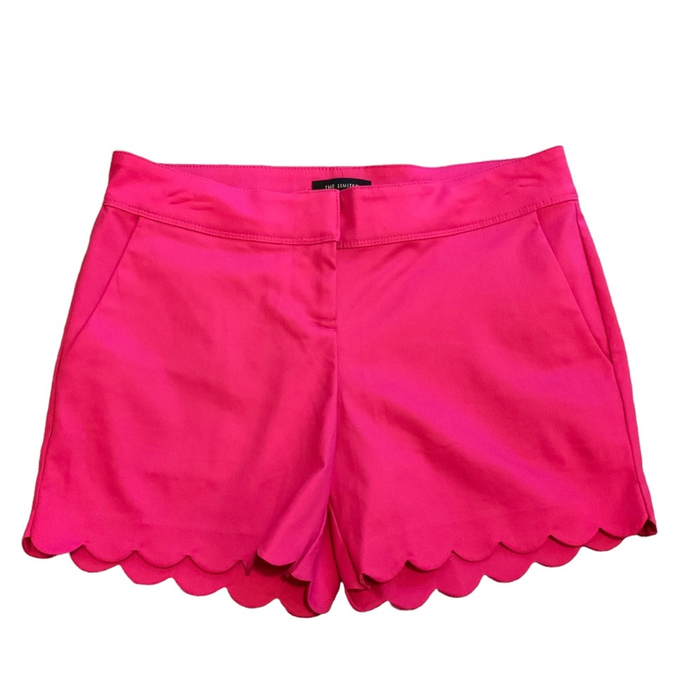 The Limited Scalloped Shorts Pink Size 8